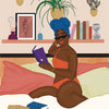 Reading & Relaxing | 48 Piece Puzzle & Candle Gift Set